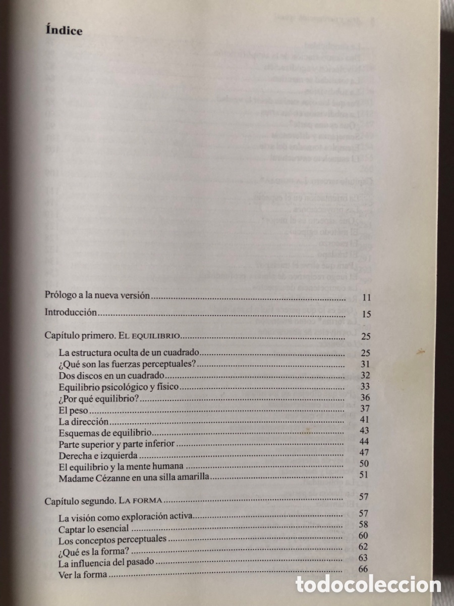 Libros de segunda mano: ARTE Y PERCEPCI&Oacute;N VISUAL - Rudolf Arnheim - Alianza forma. - Foto 5