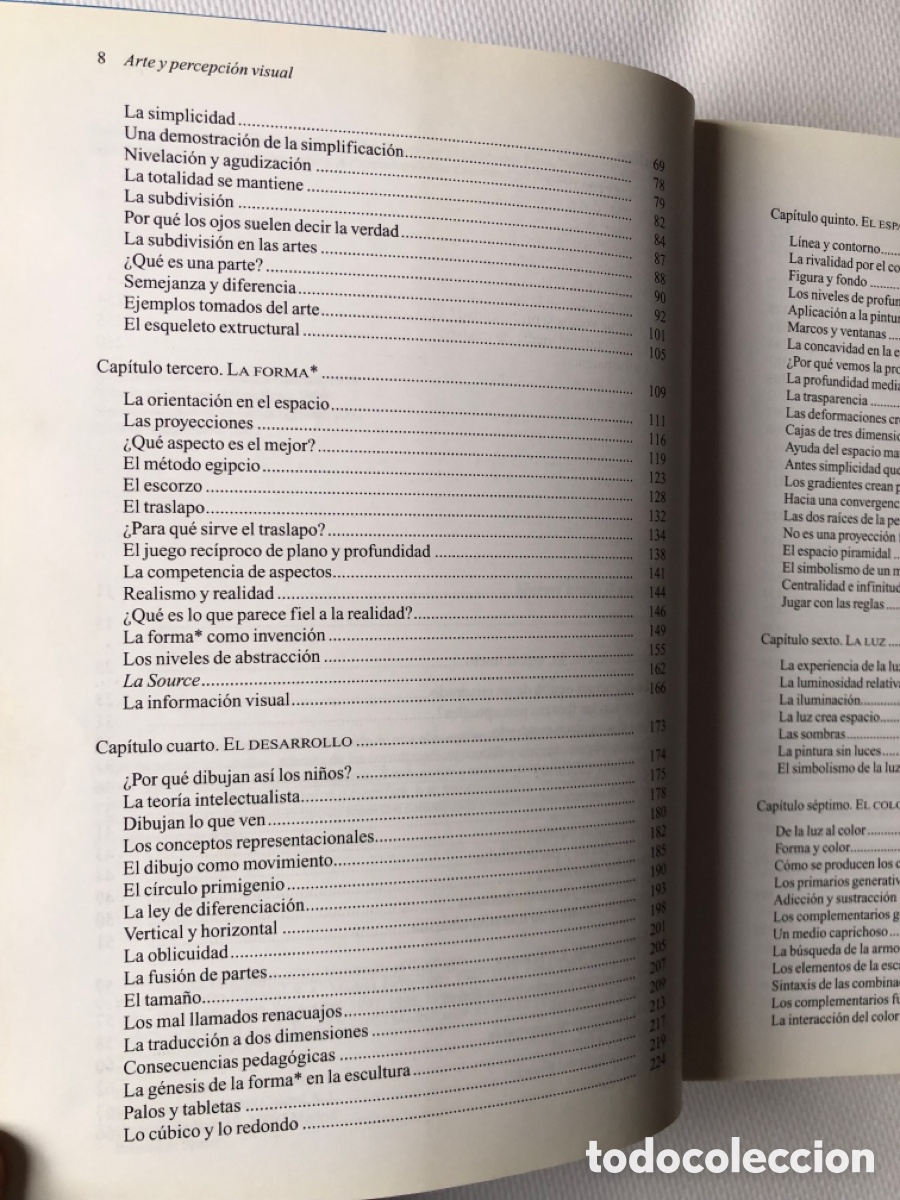 Libros de segunda mano: ARTE Y PERCEPCI&Oacute;N VISUAL - Rudolf Arnheim - Alianza forma. - Foto 6