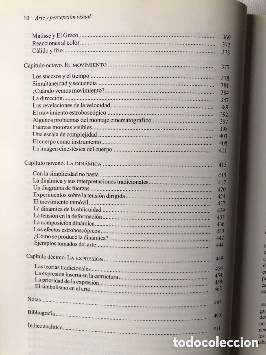 Libros de segunda mano: ARTE Y PERCEPCI&Oacute;N VISUAL - Rudolf Arnheim - Alianza forma. - Foto 8