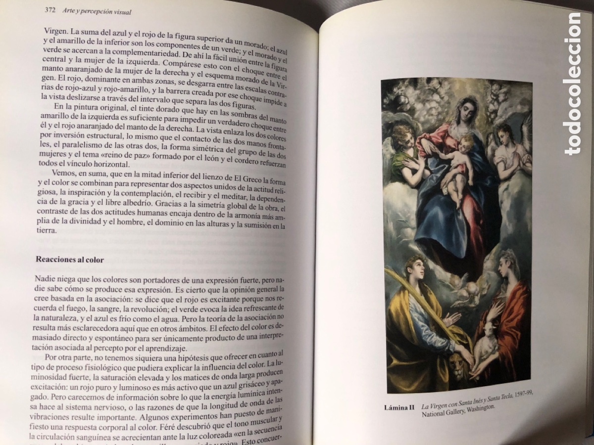 Libros de segunda mano: ARTE Y PERCEPCI&Oacute;N VISUAL - Rudolf Arnheim - Alianza forma. - Foto 13