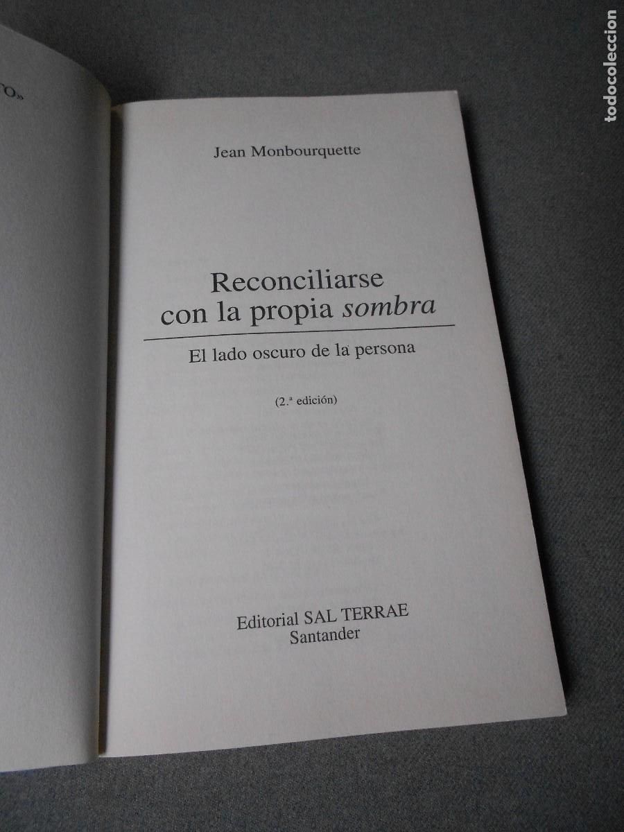 Libros de segunda mano: RECONCILIARSE CON LA PROPIA SOMBRA - Foto 2