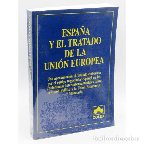 Libros de segunda mano: ESPA&Ntilde;A y el TRATADO de la UNION EUROPEA - VVAA - Sin Especificar