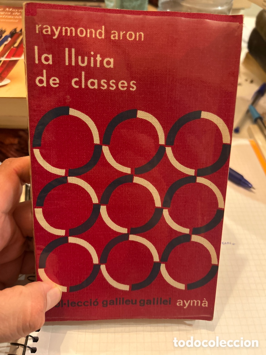 Libros de segunda mano: La lluita de classes per Raymon Aron. C1n - Foto 1