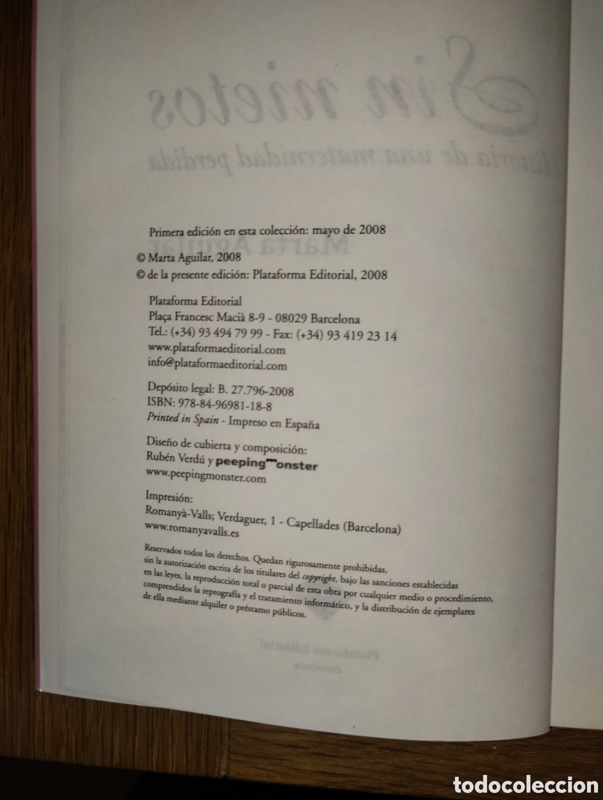 Libros de segunda mano: SIN NIETOS, HISTORIA DE UNA MATERNIDAD PERDIDA - Foto 5