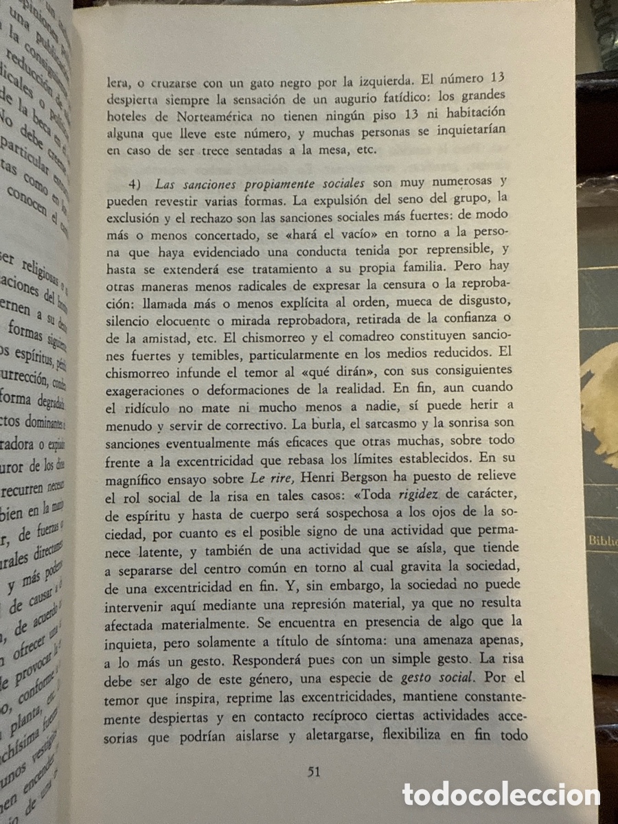 Libros de segunda mano: ROCHER, Guy. Introducci&oacute;n a la sociolog&iacute;a general - Foto 3