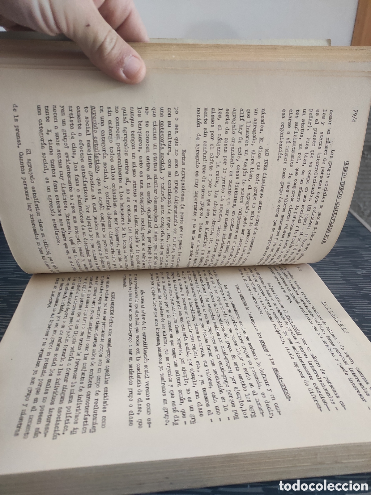 Libros de segunda mano: Sociolog&iacute;a. &Aacute;ngel Sagredo Rubio. - Foto 5