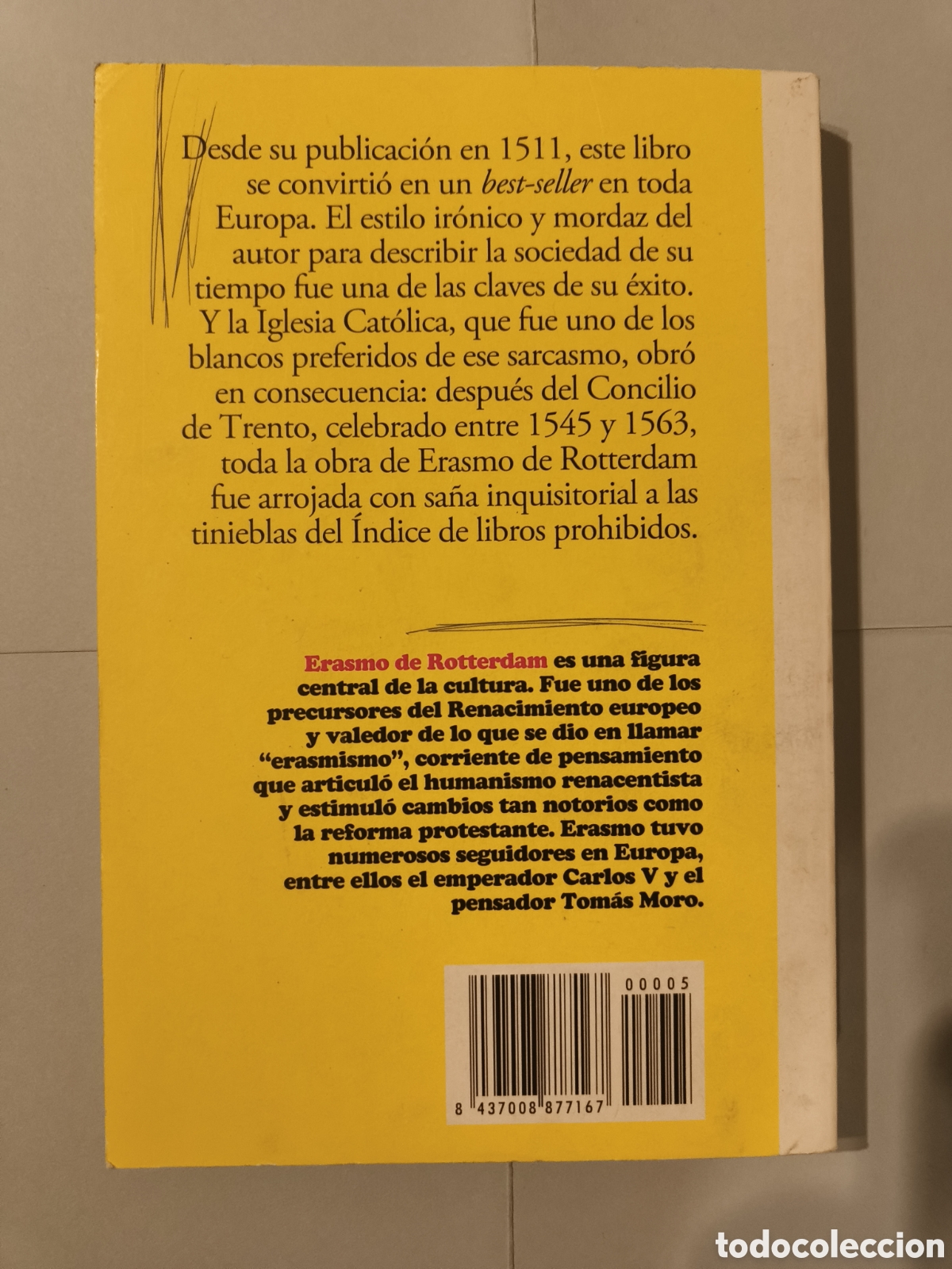 Libros de segunda mano: Elogio de la estupidez, Erasmo - Foto 2