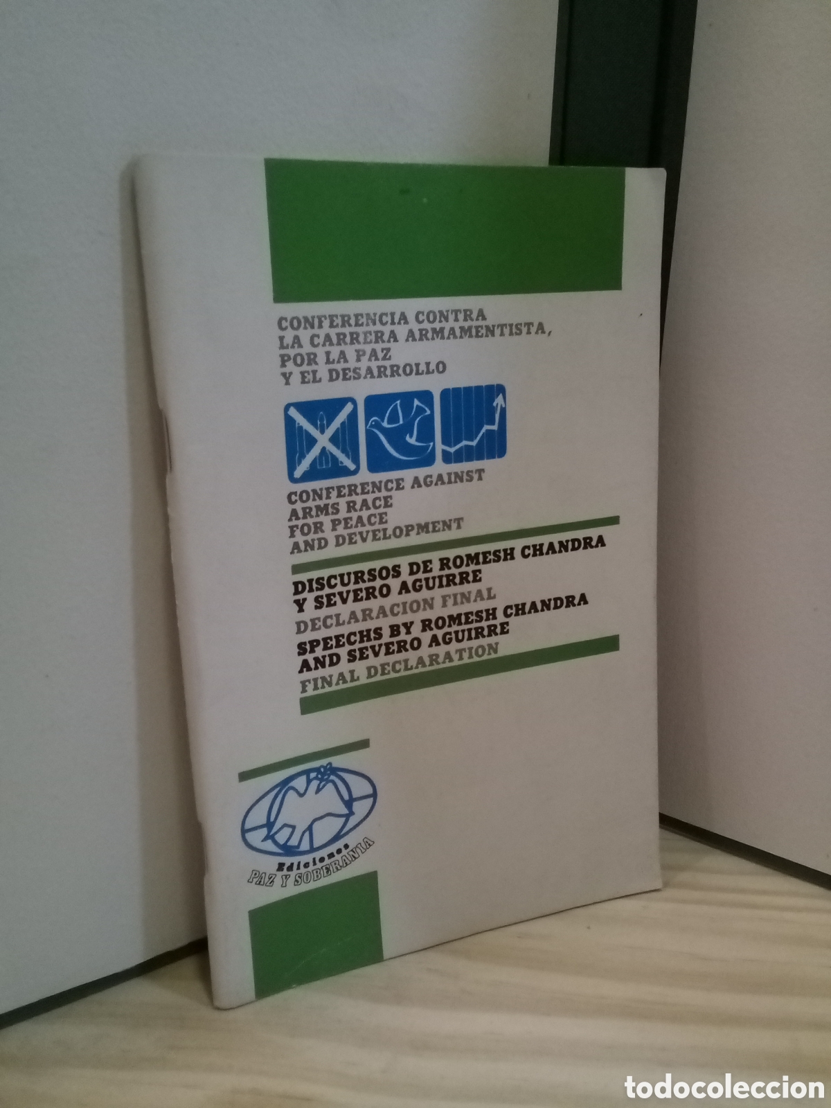 Libros de segunda mano: Discursos de romesh Chandra y Severo Aguirre - Declaraci&oacute;n final