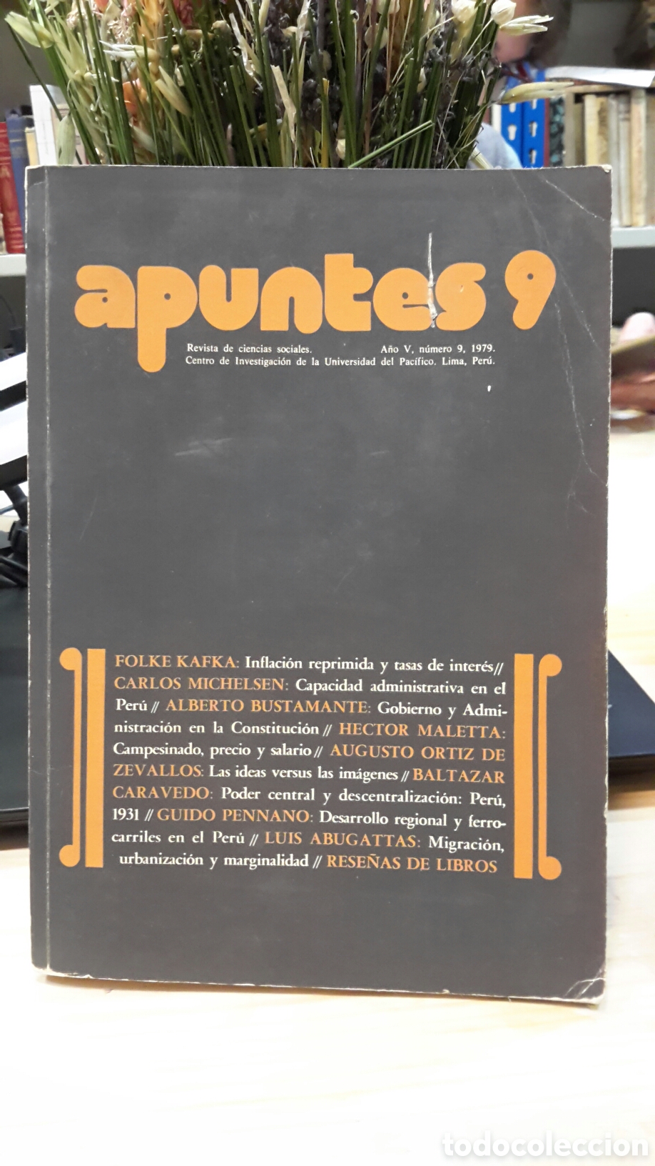 Libros de segunda mano: Revista Apuntes 9, a&ntilde;o V, 1979