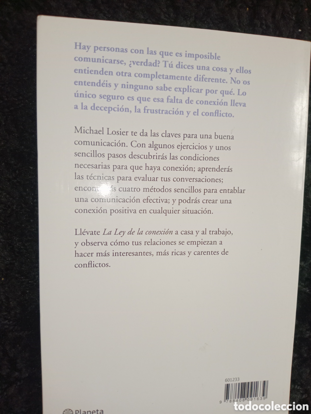 Libros de segunda mano: Toreteblanco la ley de la conexi&oacute;n Michael losier - Foto 2