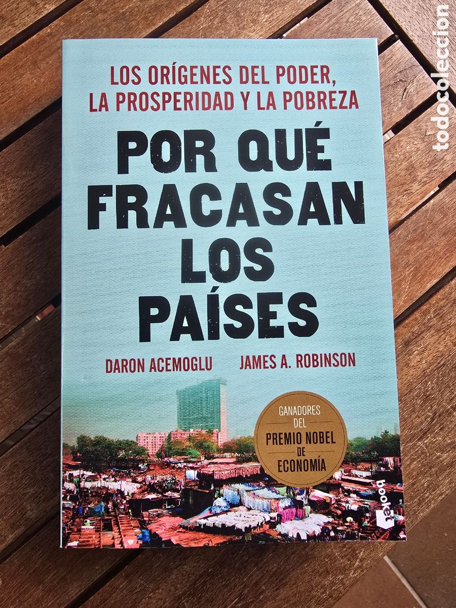 Libros de segunda mano: Por qu&eacute; fracasan los paises Acemoglu, Dar&oacute;n BOOKET 2025 Sociologia y antropologia Investigacion