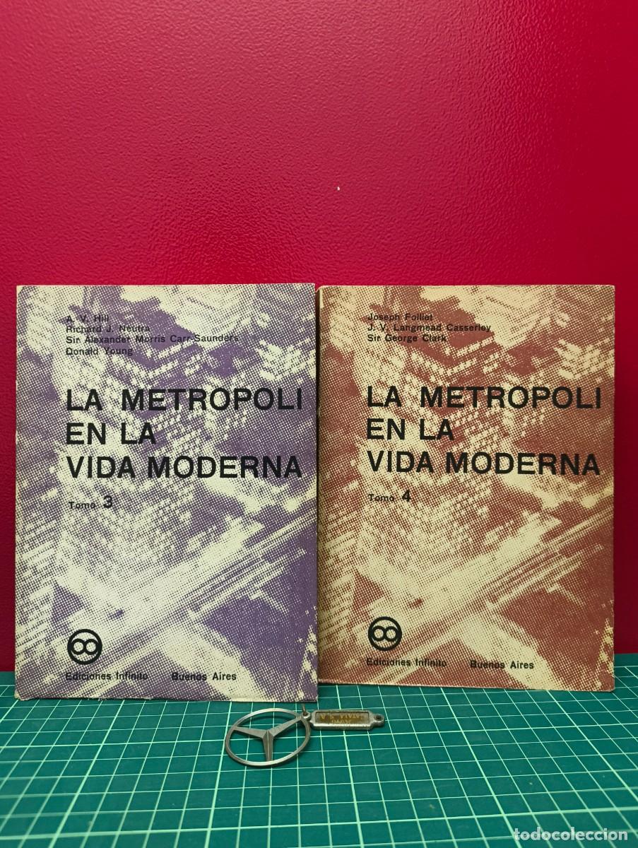 Libros de segunda mano: La metr&oacute;poli en la vida moderna 3 y 4 - Foto 1