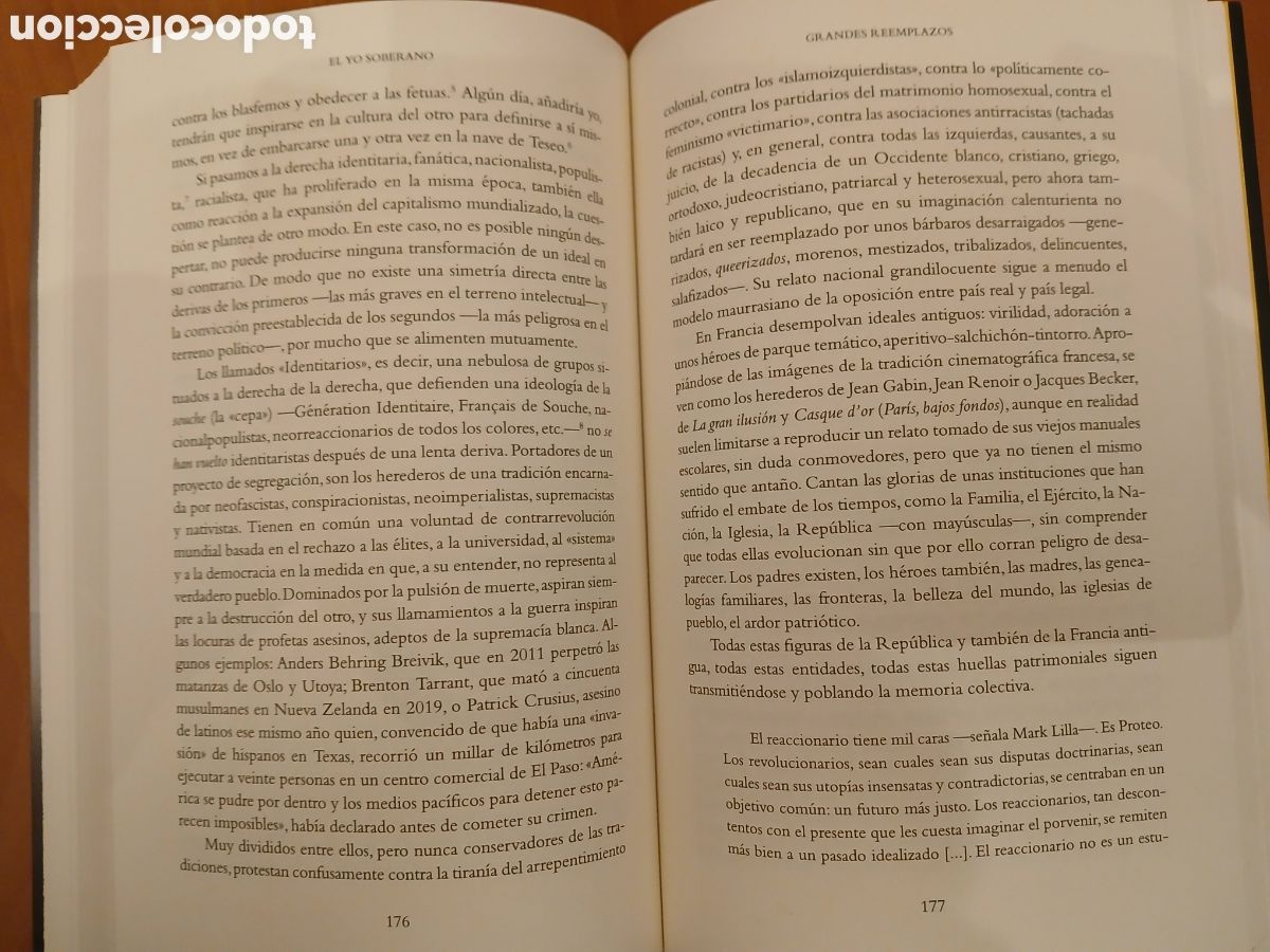 Libros de segunda mano: El yo soberano. &Eacute;lisabeth Roudinesco. - Foto 12