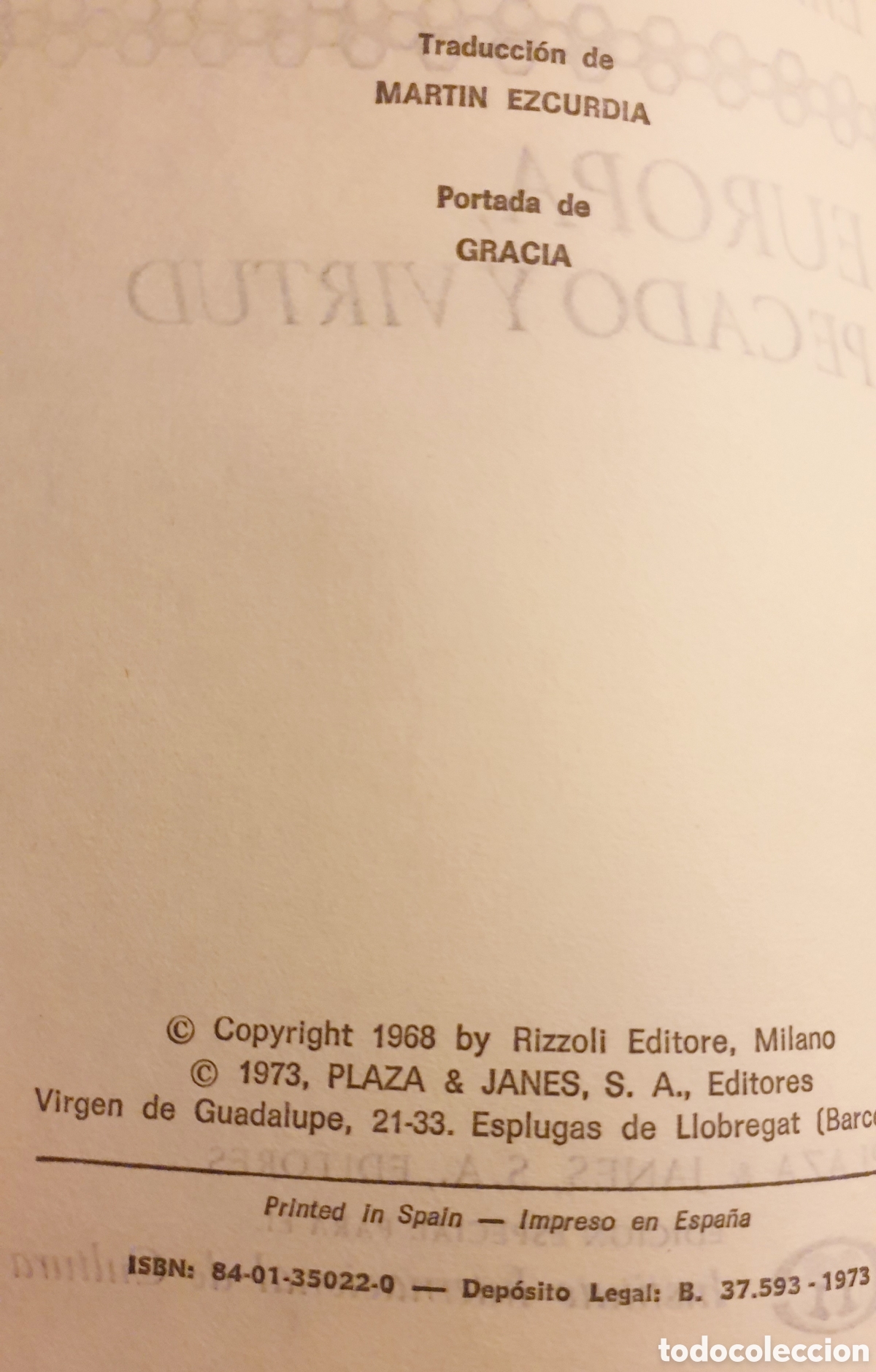 Libros de segunda mano: Europa, pecado y virtud, de Enrico Altavilla - Foto 5