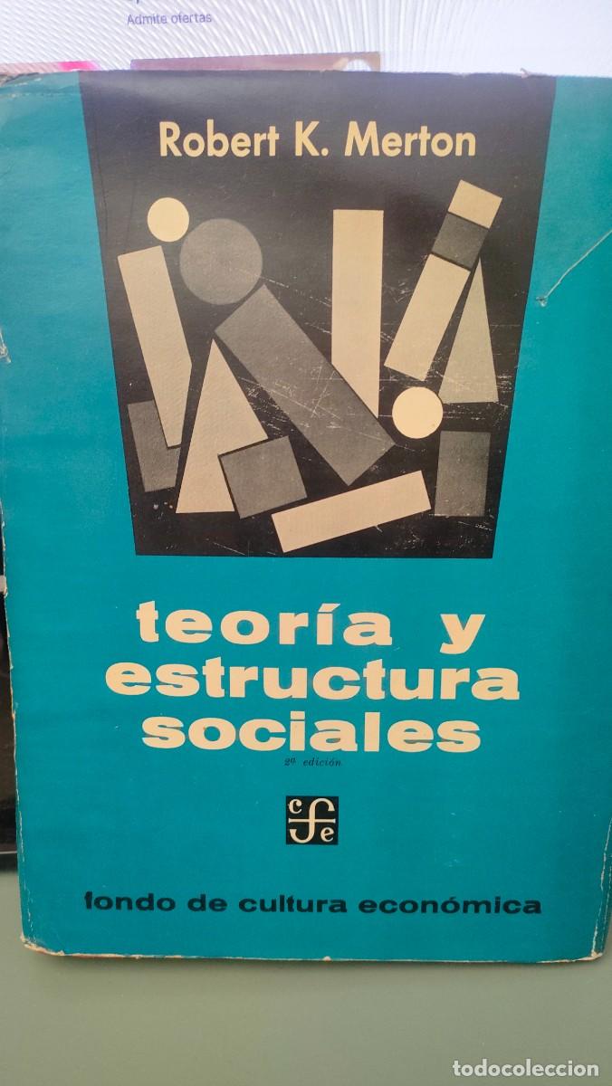 Libros de segunda mano: Teor&iacute;a y estructuras sociales - Foto 1