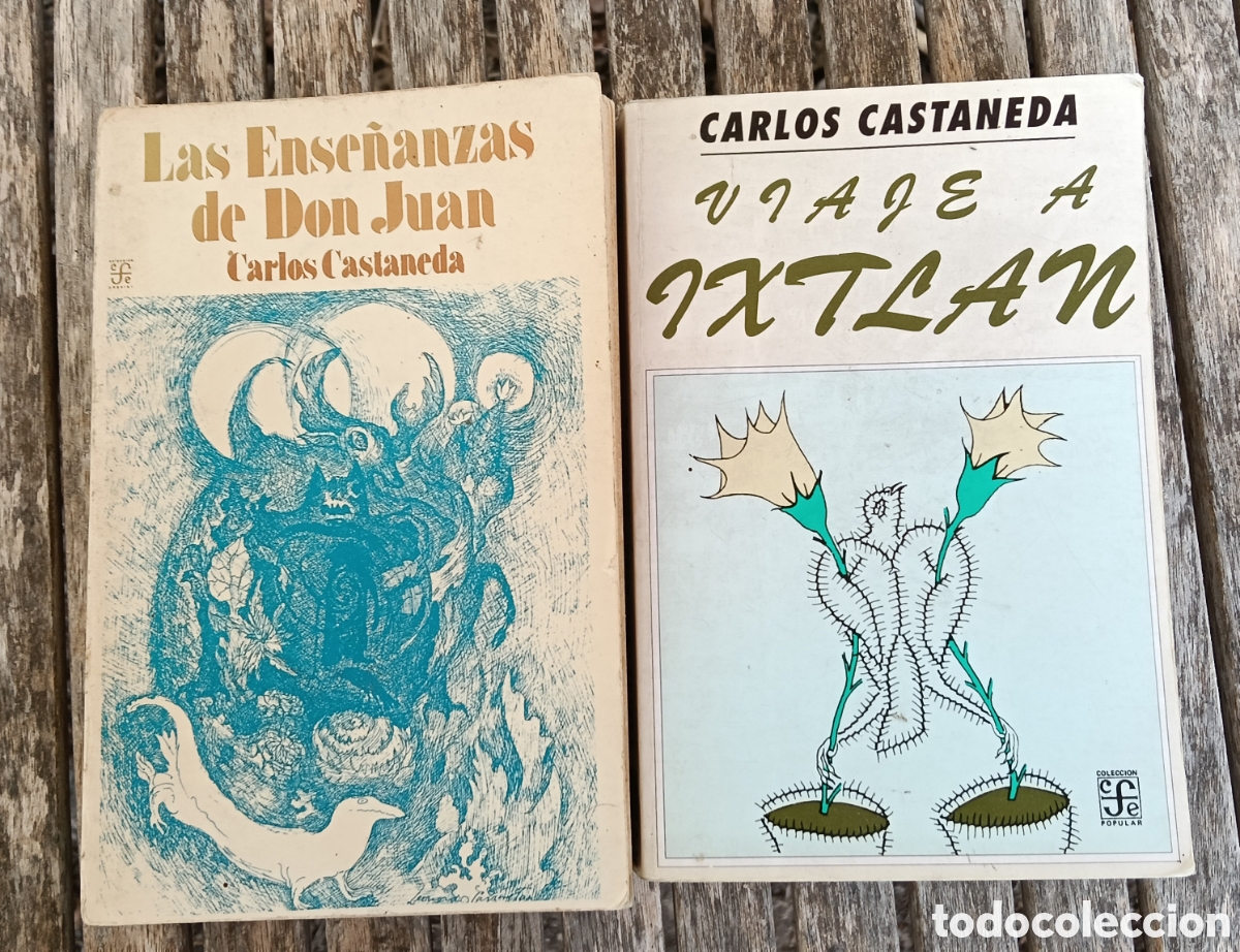 Libros de segunda mano: Carlos Castaneda,2 libros,las ense&ntilde;anzas de don juan ,viaje a Ixtlan,