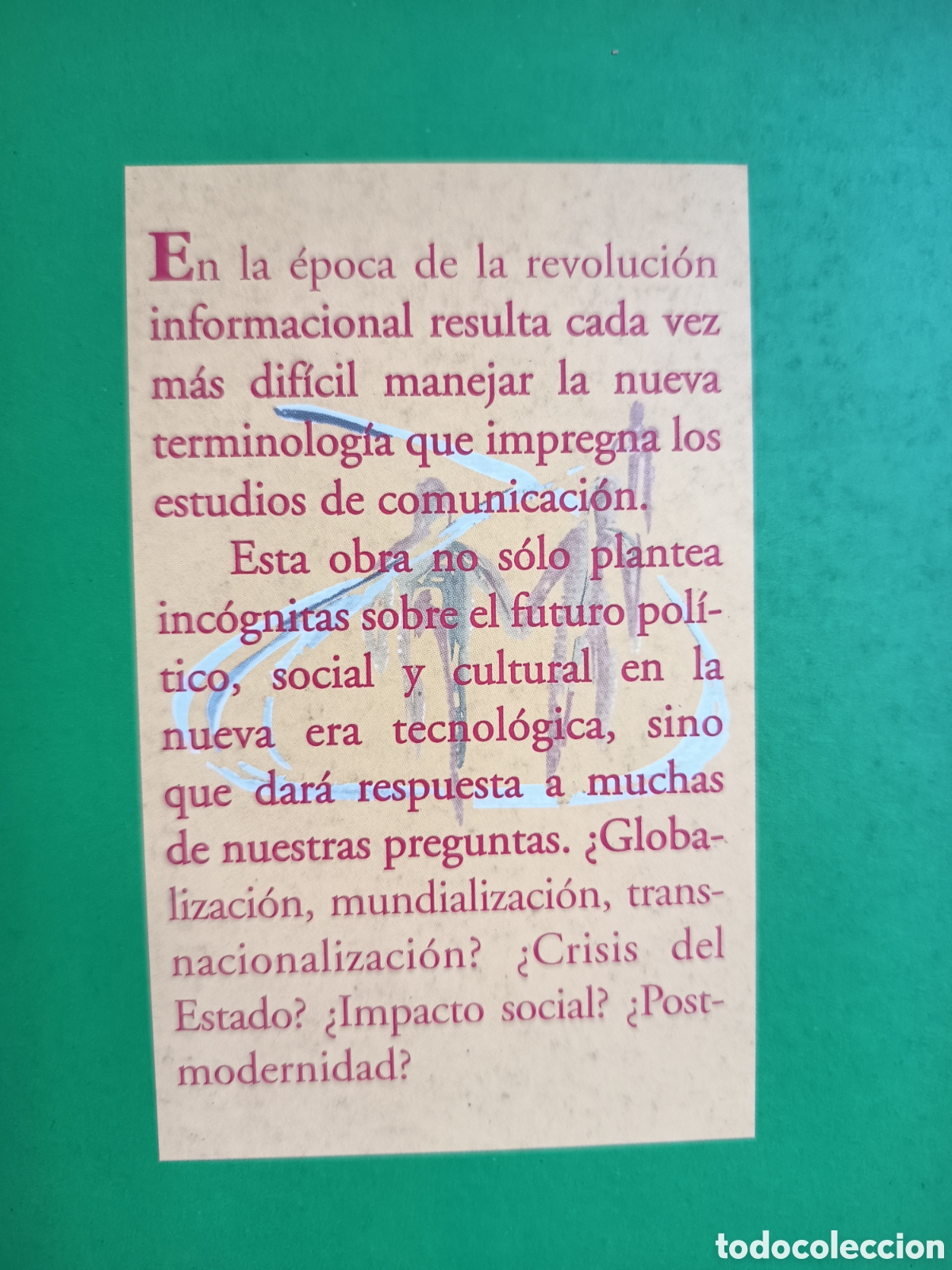 Libros de segunda mano: Globalizaci&oacute;n, tecnolog&iacute;a y comunicaci&oacute;n - Foto 2