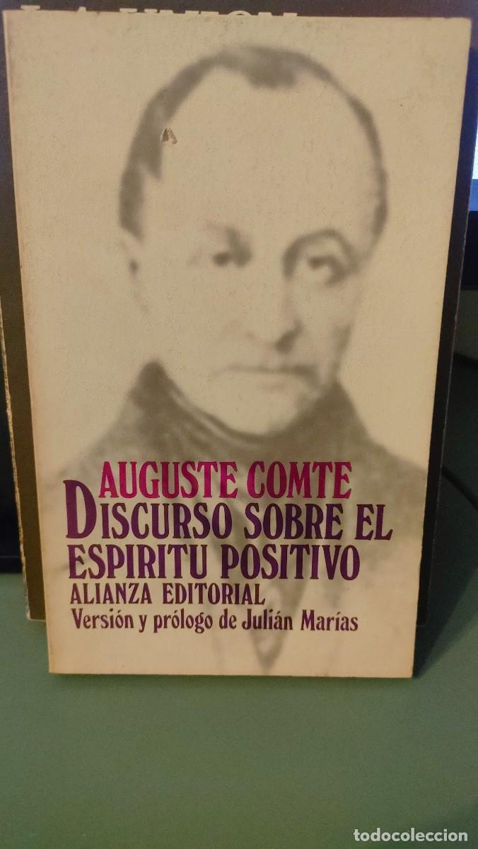 Libros de segunda mano: Auguste Comte. Discurso sobre el esp&iacute;ritu positivo - Foto 1