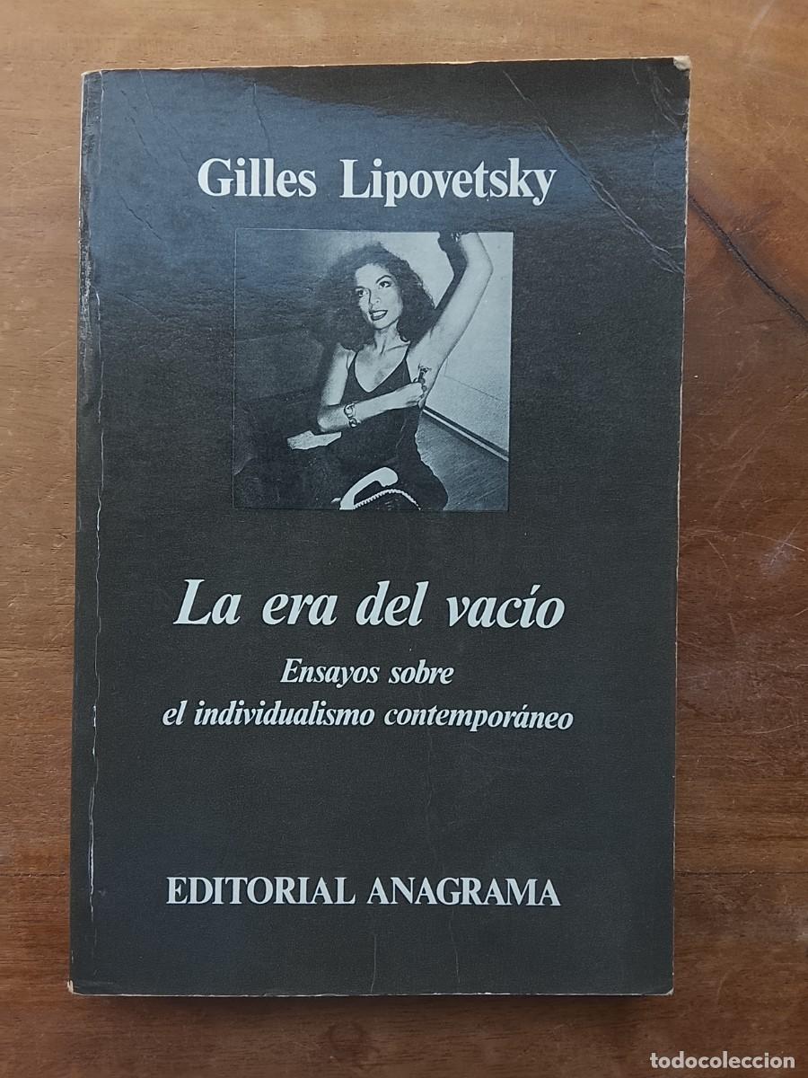 Libros de segunda mano: La era del vac&iacute;o. Gilles Lipovetsky - Foto 1