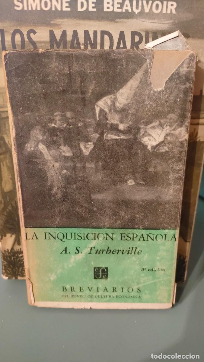 Libros de segunda mano: LA INQUISICION ESPA&Ntilde;OLA. BREVIARIOS - Foto 1
