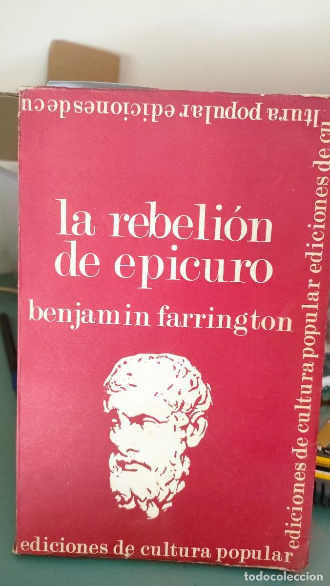 Libros de segunda mano: LA REBELION DE EPICURO - Foto 1