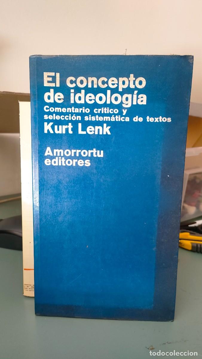 Libros de segunda mano: EL CONCEPTO DE IDEOLOGIA - Foto 1