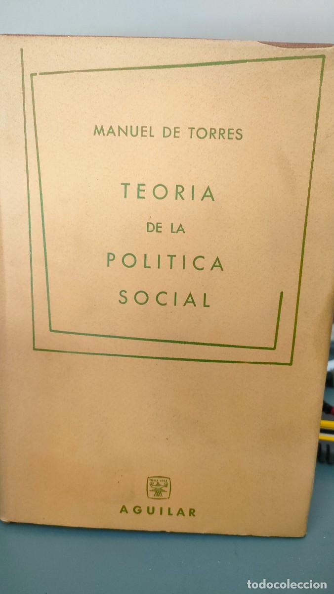 Libros de segunda mano: TEORIA DE LA POLITICA SOCIAL - Foto 1