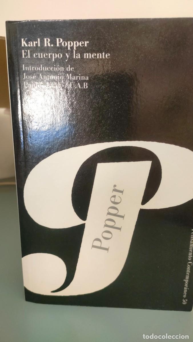 Libros de segunda mano: EL CUERPO Y LA MENTE. KARL R. POPPER - Foto 1