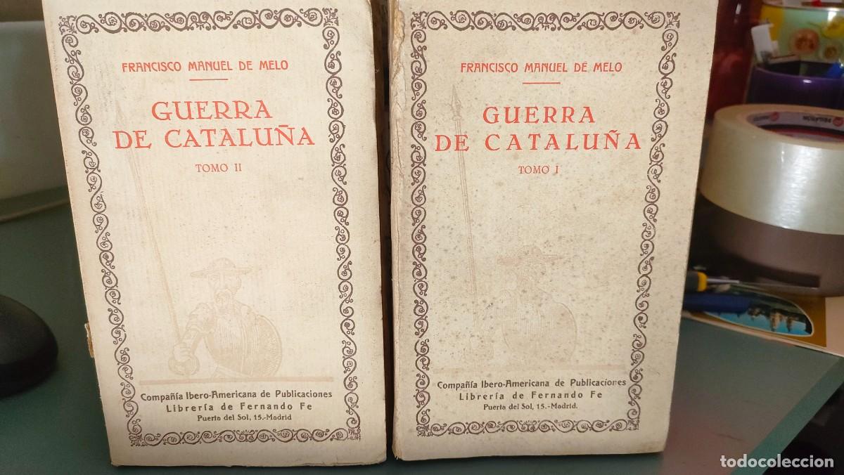 Libros de segunda mano: GUERRA DE CATALU&Ntilde;A. 2 TOMOS - Foto 1