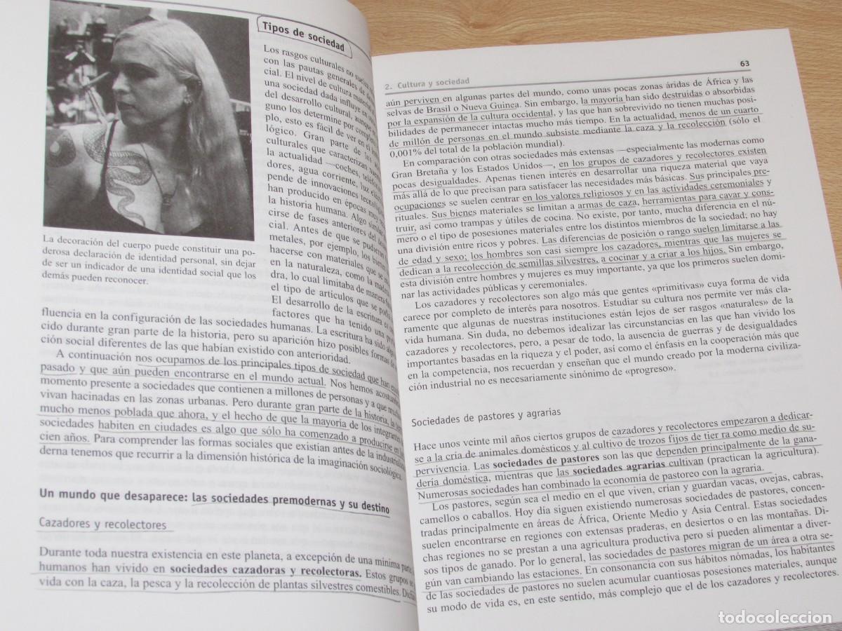 Libros de segunda mano: Sociolog&iacute;a Anthony Giddens Alianza 2004 - Foto 13