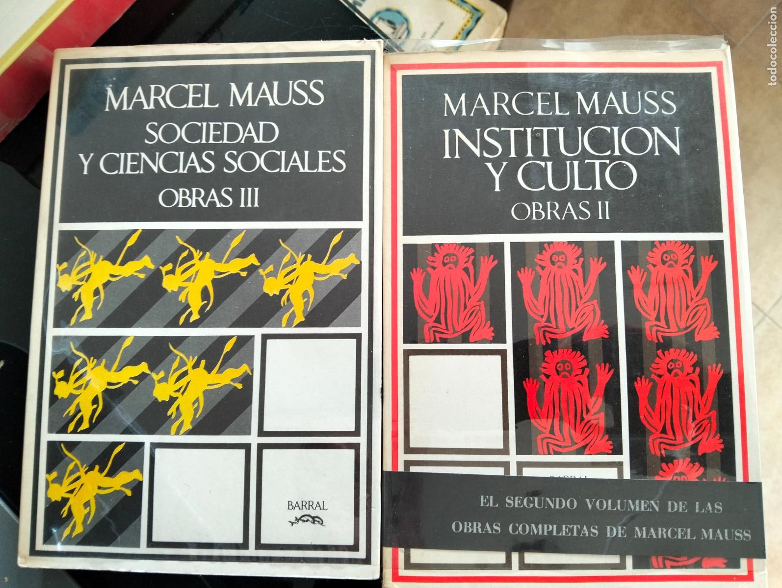 Libros de segunda mano: Historia. Sociologia. Obras de Marcel Mauss, ed, Barral, 1972. VISITA MI CATALOGO L54
