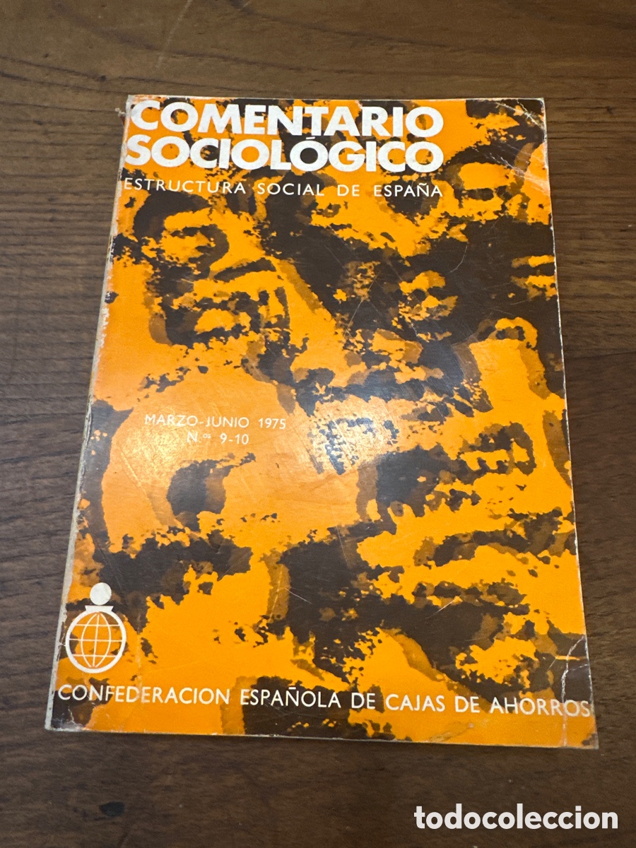 Libros de segunda mano: COMENTARIO SOCIOLOGICO. ESTRUCTURA SOCIAL DE ESPA&Ntilde;A. 1979. PAGS. 605.