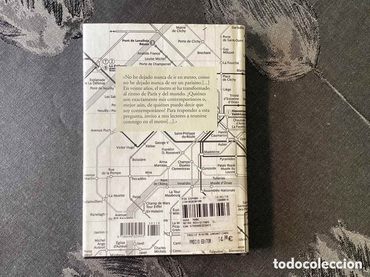 Libros de segunda mano: El metro revisitado. Marc Auge - Foto 2