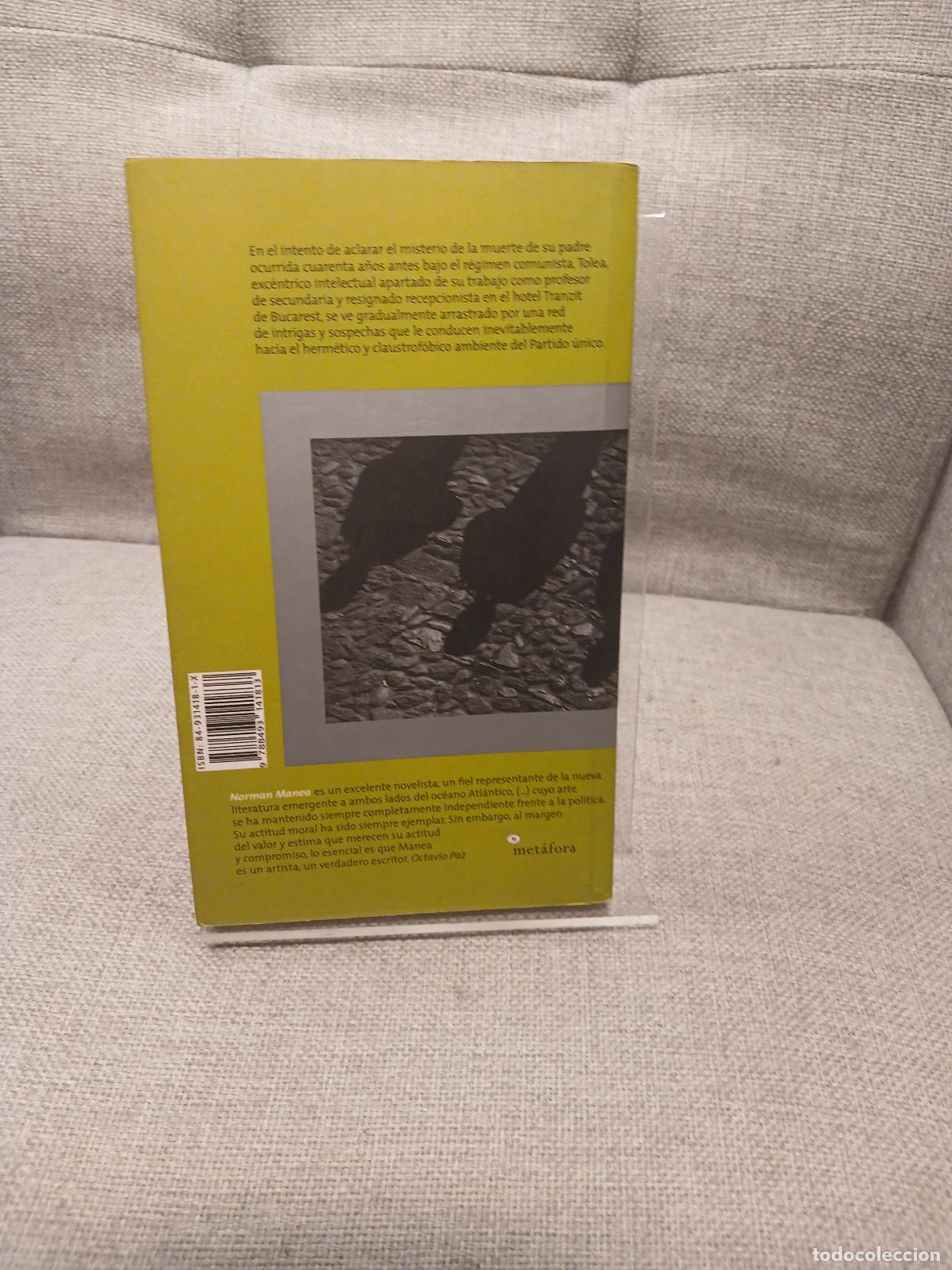 Libros de segunda mano: El Sobre negro - Norman Manea - Foto 3