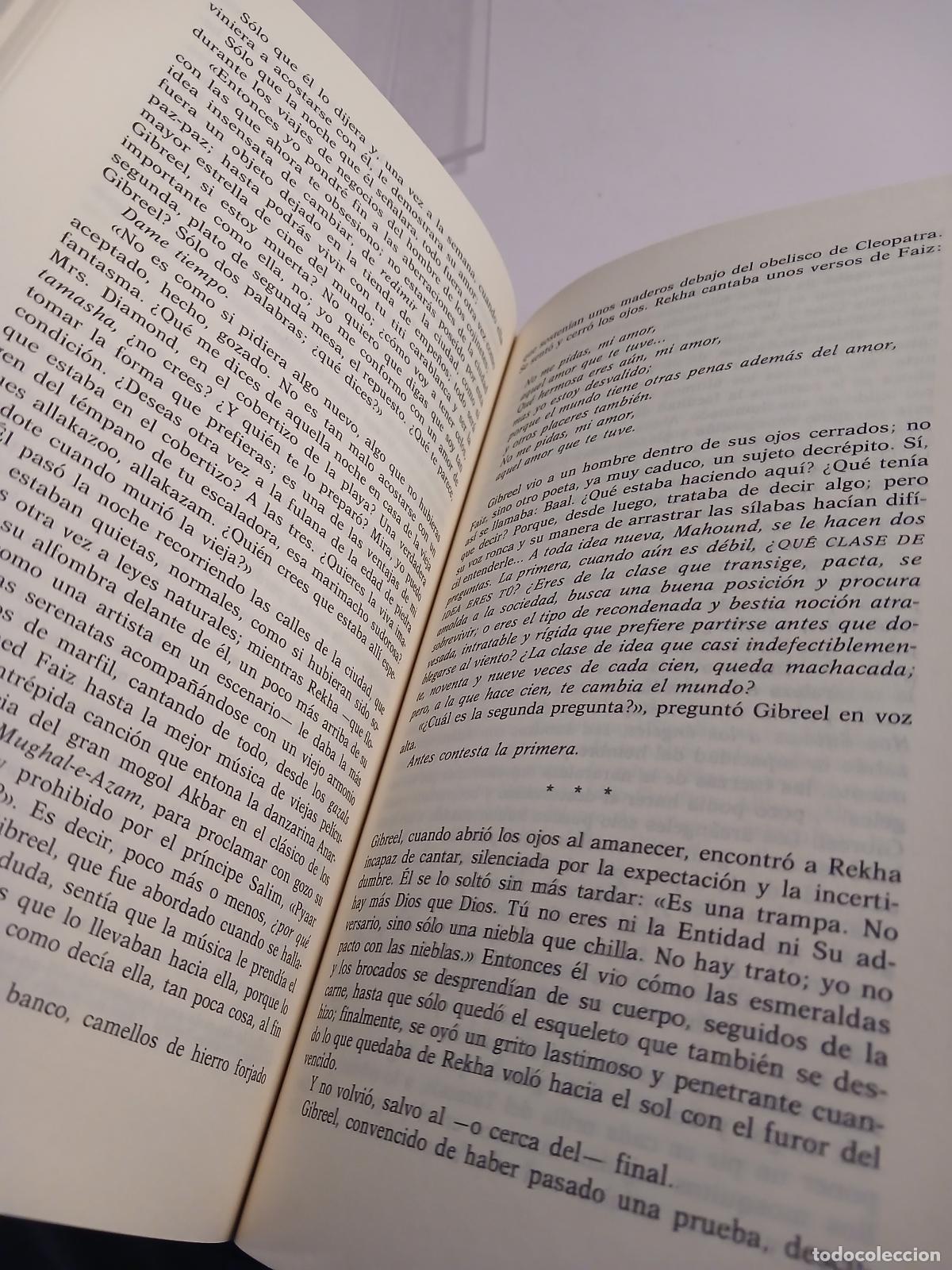 Libros de segunda mano: Los versos Satanicos novela - Salman Rushdie - Foto 3