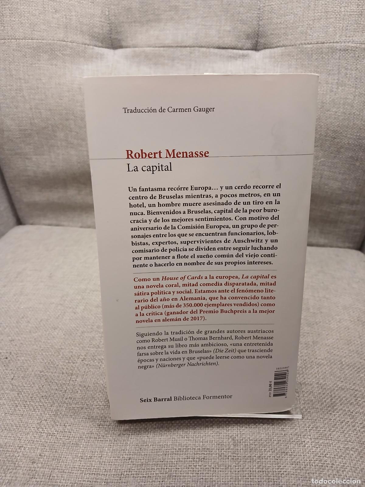 Libros de segunda mano: La capital - Robert Menasse - Foto 3