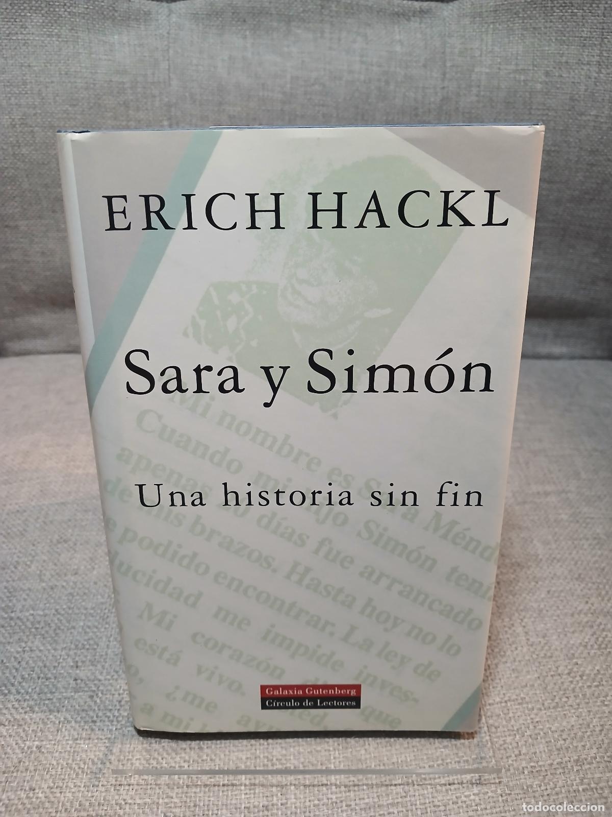 Libros de segunda mano: Sara y Sim&oacute;n una historia sin fin - Erich Hackl - Foto 1
