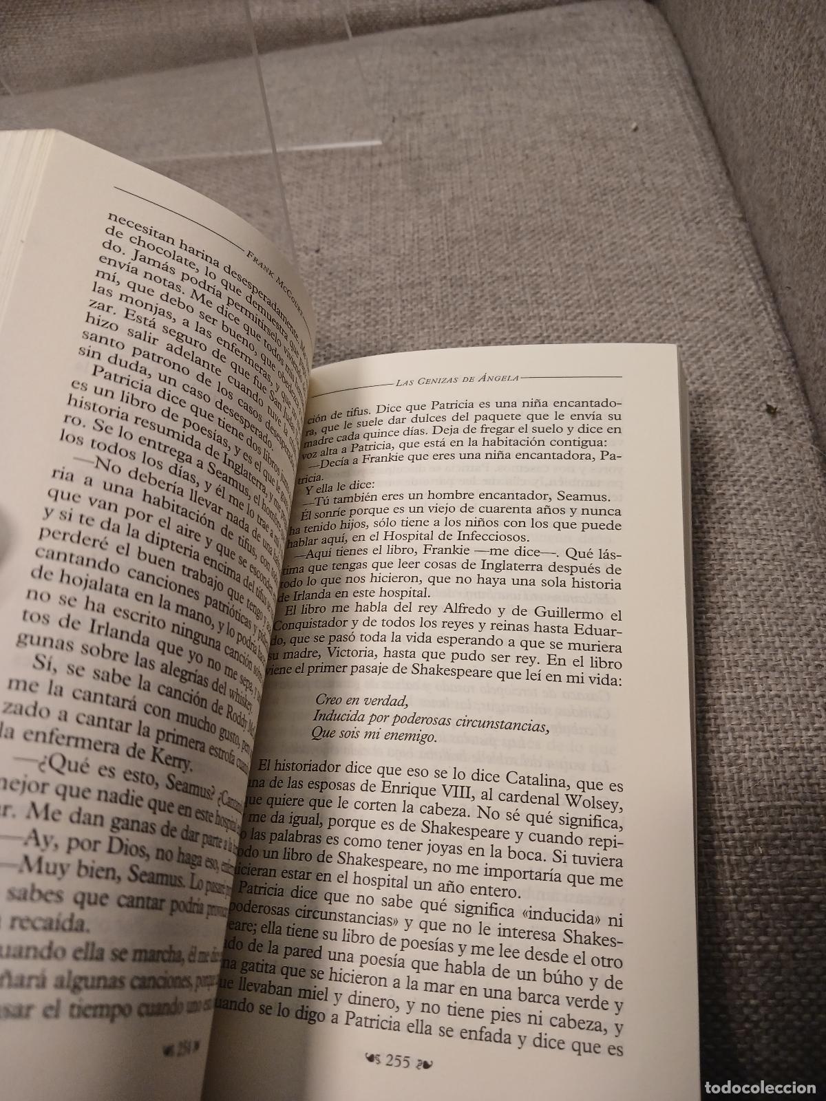 Libros de segunda mano: Las cenizas de &Aacute;ngela - Frank McCourt - Foto 3