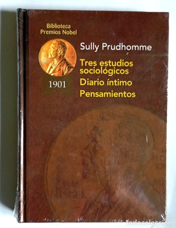 Libros de segunda mano: TRES ESTUDIOS SOCIOLOGICOS / DIARIO INTIMO / PENSAMIENTOS - SULLY PRUDHOMME