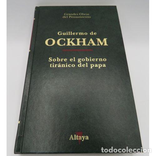 Libri di seconda mano: SOBRE el GOBIERNO TIR&Aacute;NICO del PAPA - GUILLERMO de OCKHAM - Sin Especificar