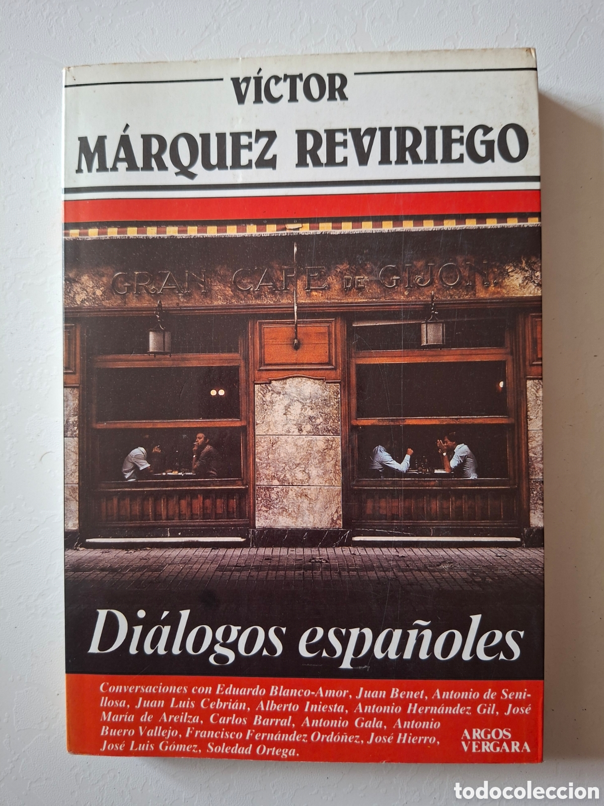 Libros de segunda mano: Di&aacute;logos espa&ntilde;oles / V&iacute;ctor M&aacute;rquez Reviriego / Ed. Argos Vergara en Barcelona 1982 Primera edici&oacute;n