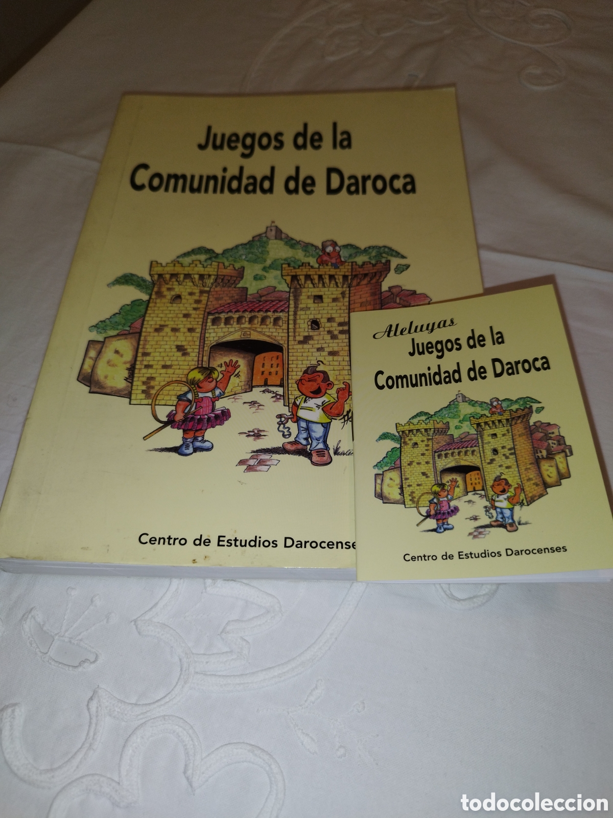 Libros de segunda mano: JUEGOS DE LA COMUNIDAD DE DAROCA.- CENTRO DE ESTUDIOS DAROCENSES, 1997 PRIMERA EDICION