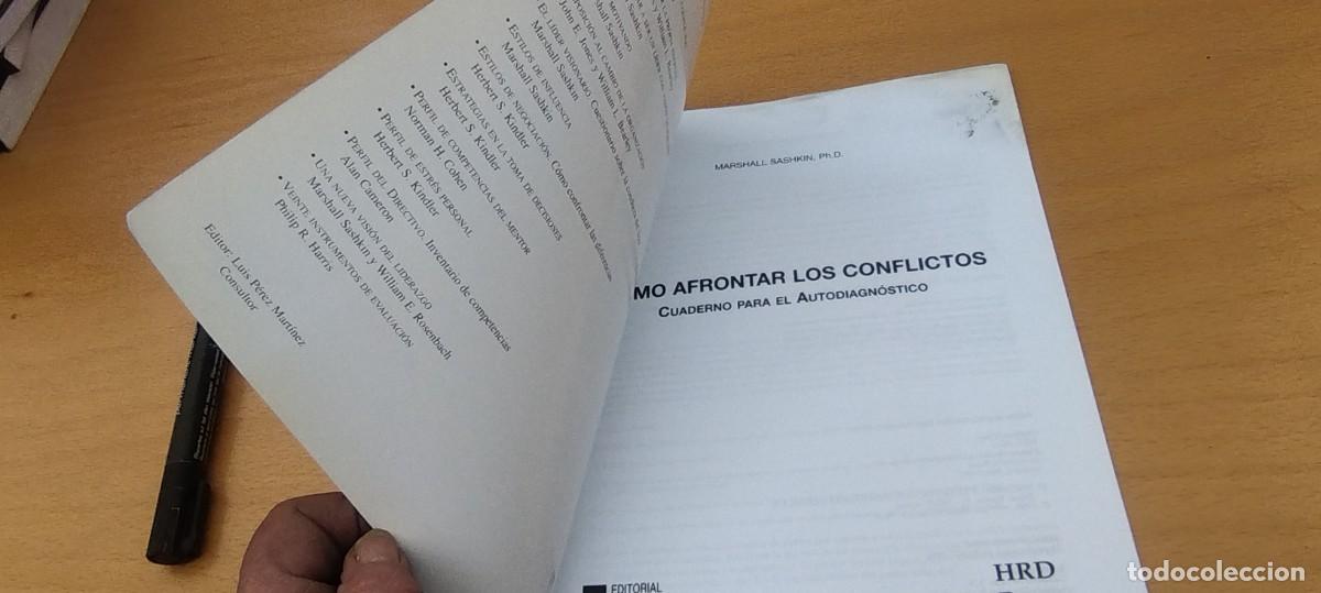 Libros de segunda mano: COMO AFRONTAR LOS CONFLICTOS / MARSHALL SASHKIN / KARA 02 / HRD - Foto 4