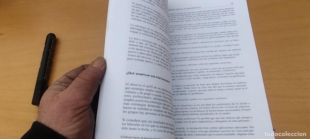 Libros de segunda mano: COMO AFRONTAR LOS CONFLICTOS / MARSHALL SASHKIN / KARA 02 / HRD - Foto 5