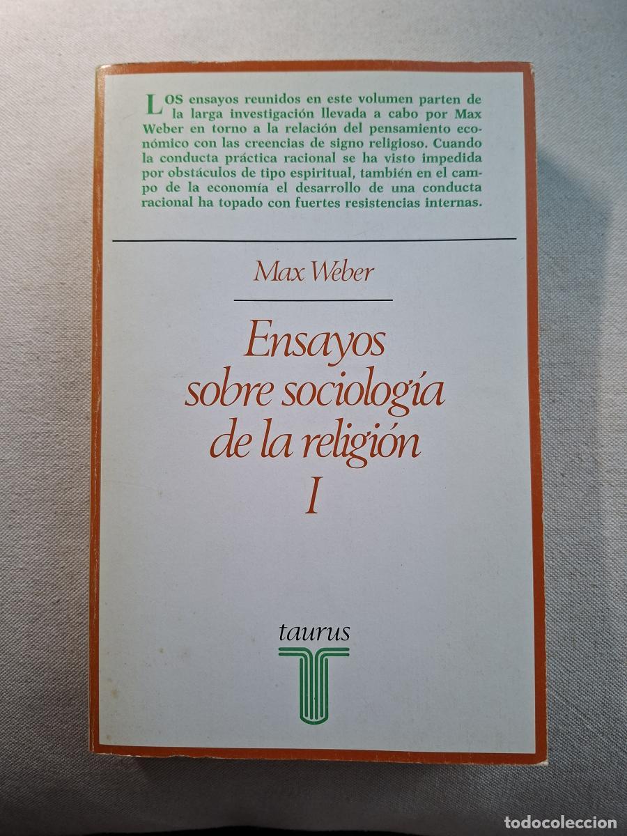 Libros de segunda mano: Ensayos sobre sociolog&iacute;a de la religi&oacute;n (I) - Weber, Max