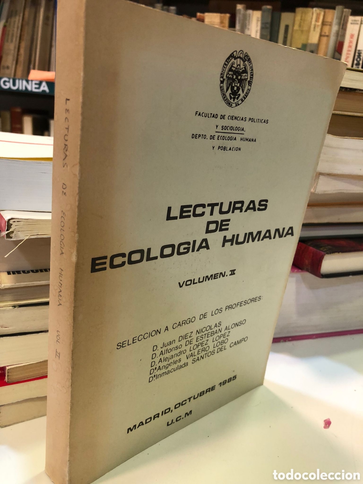 Livros em segunda m&atilde;o: Lecturas de Ecolog&iacute;a humana. Volumen II - VV. AA.