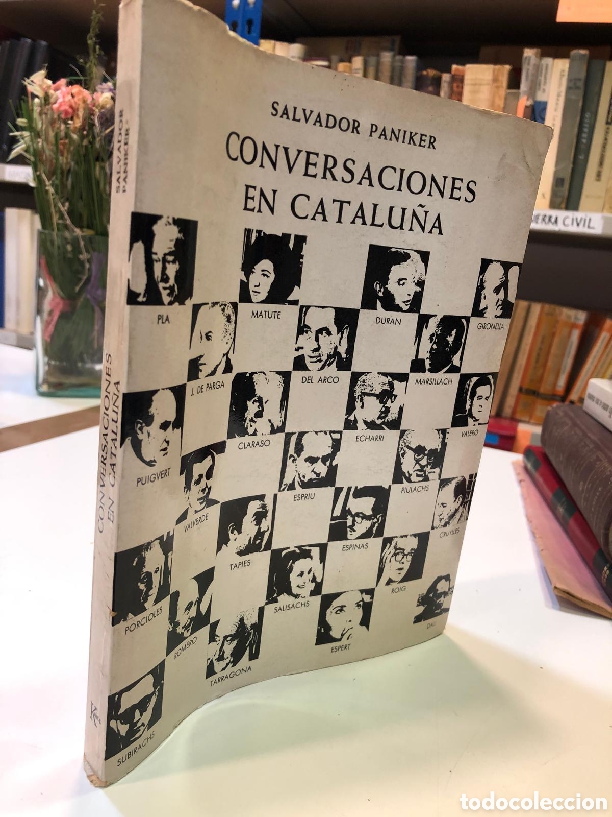 Livros em segunda m&atilde;o: Conversaciones en Catalu&ntilde;a - Salvador Paniker
