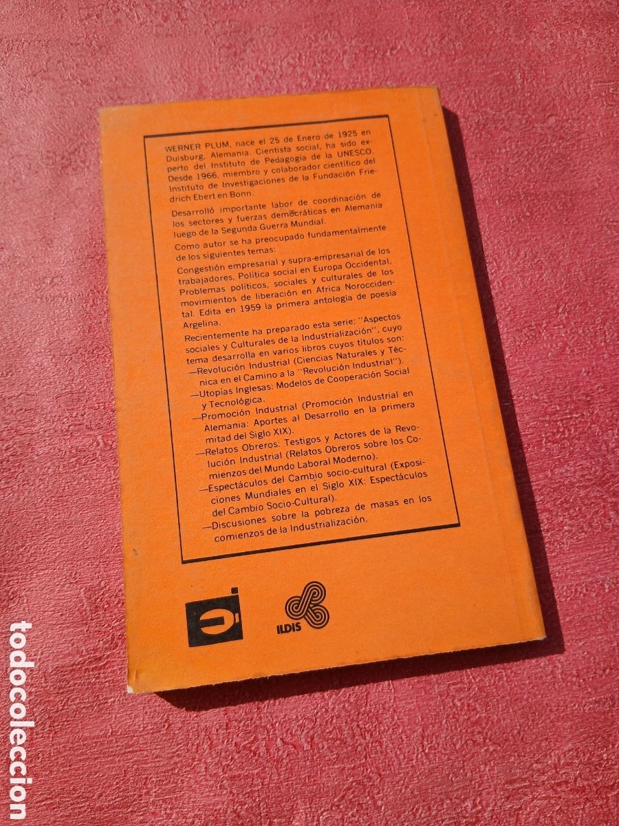 Libros de segunda mano: Espect&aacute;culos del cambio socio-cultural. Werner Plum. - Foto 2