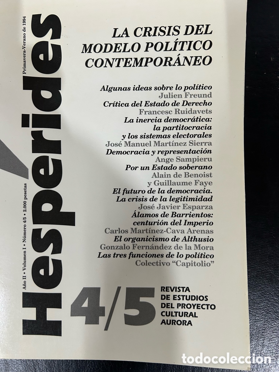 Libros de segunda mano: COLECCI&Oacute;N COMPLETA REVISTA HESP&Eacute;RIDES - Foto 4