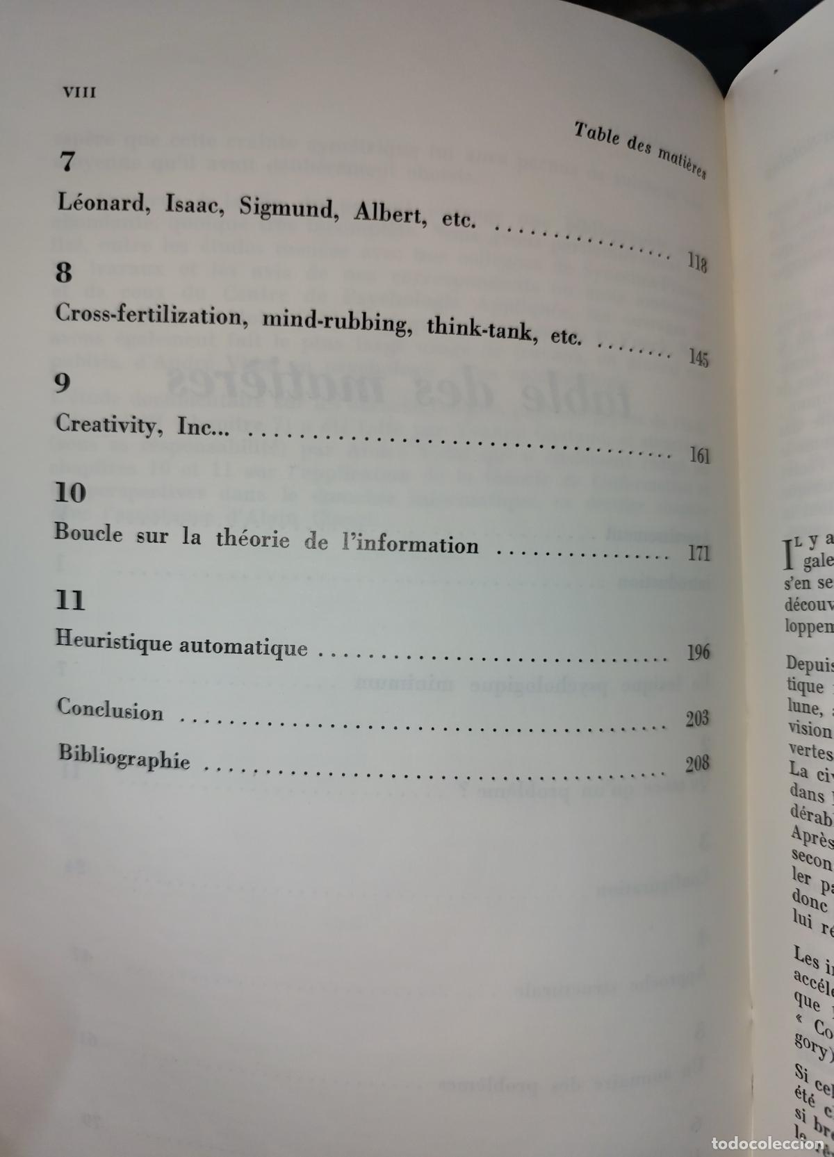 Libros de segunda mano: Problem Solving. M&eacute;thodologie g&eacute;n&eacute;rale de la cr&eacute;ativit&eacute;. Florence Vidal. Texto en Franc&eacute;s. - Foto 3